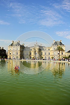 Luxembourg Palace in Paris, France